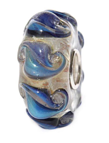 Ocean Leafs - Elfbeads Glass